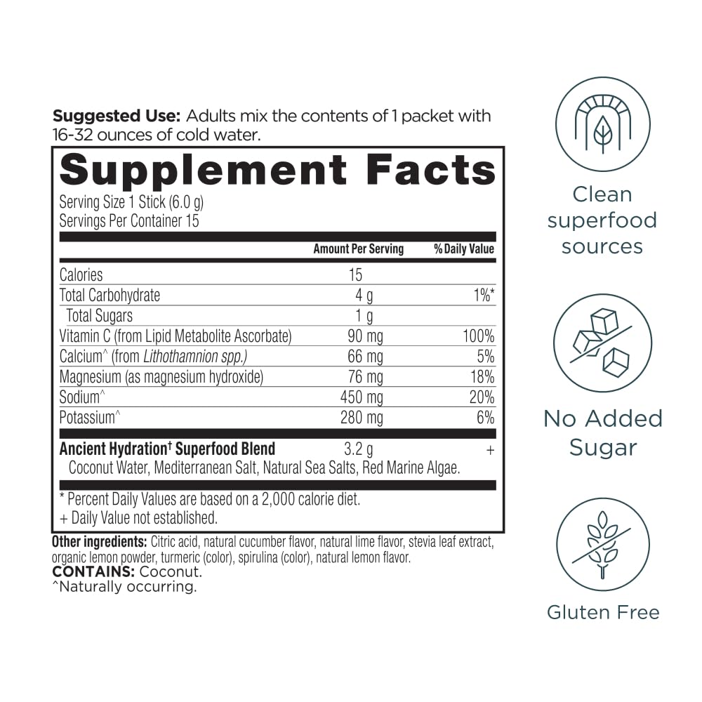 Ancient Nutrition electrolytes mineral balance illustration highlighting key minerals