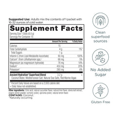 Ancient Nutrition electrolytes mineral balance illustration highlighting key minerals