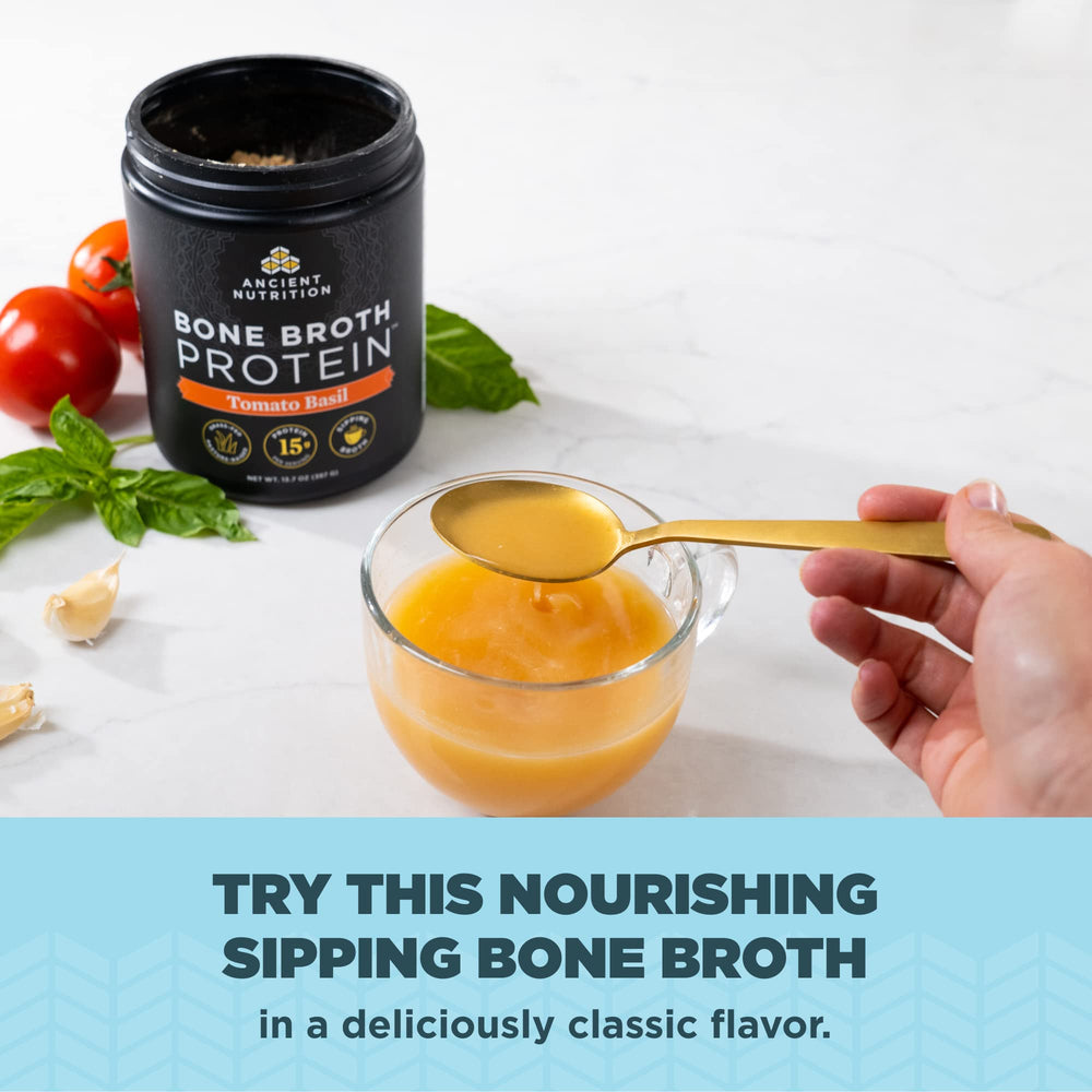 Ancient Nutrition grass-fed hormone-free label close-up highlighting clean ingredients