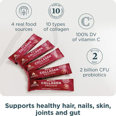 Ancient Nutrition hydrolyzed collagen powder with 9g protein per packet