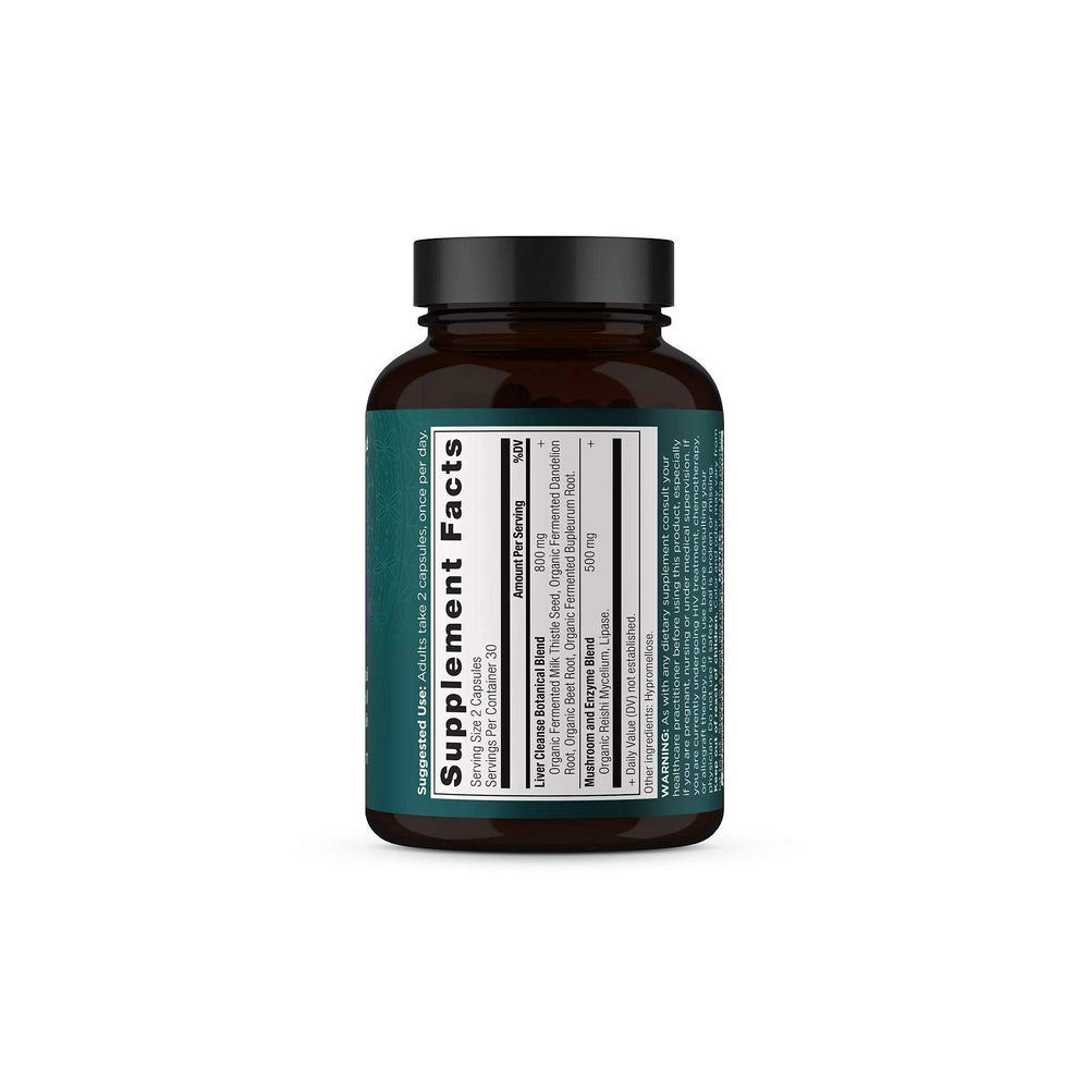 Ancient Nutrition Liver Cleanse lifestyle use shows easy daily routine with water.