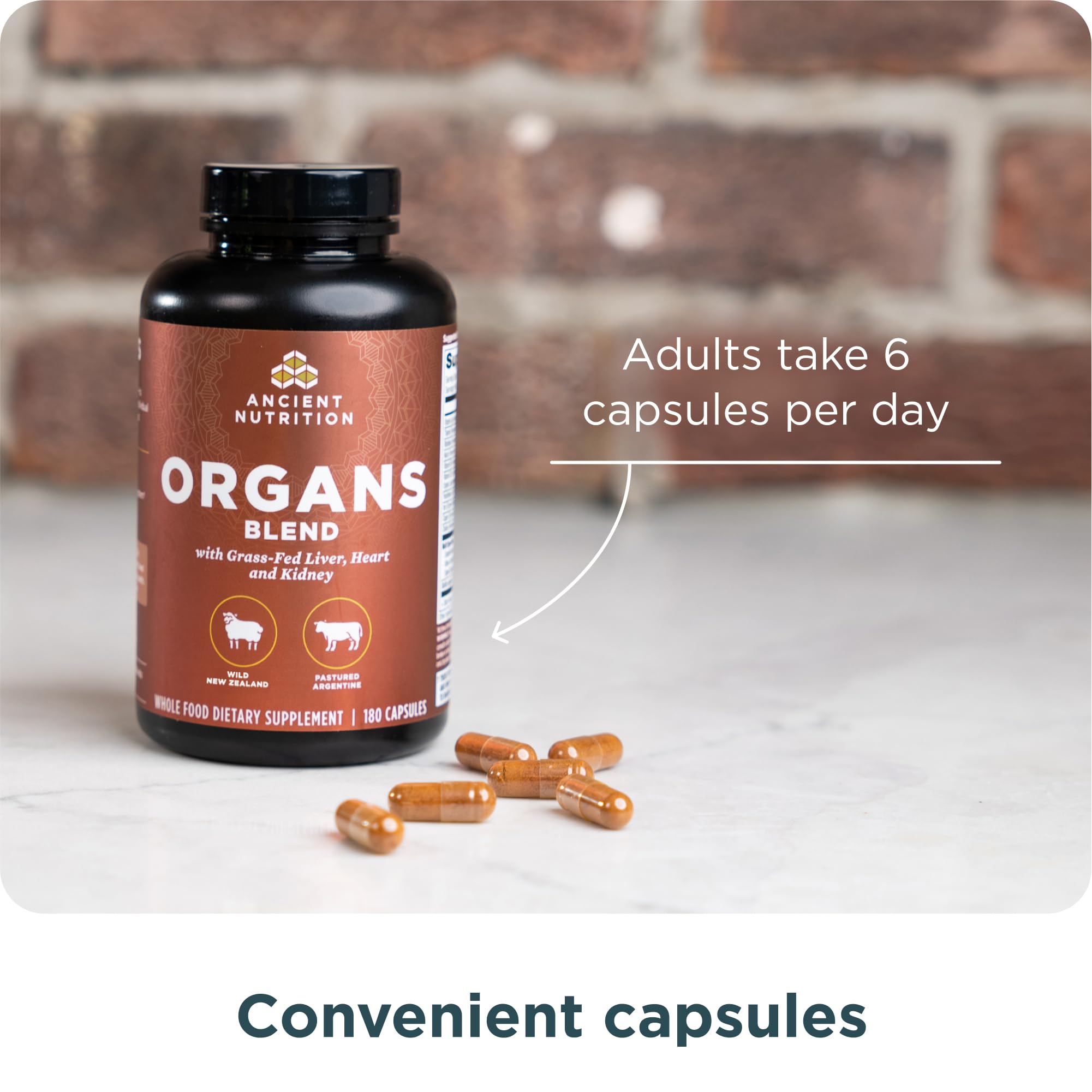 Bottle open with capsules ready for daily supplementation.
