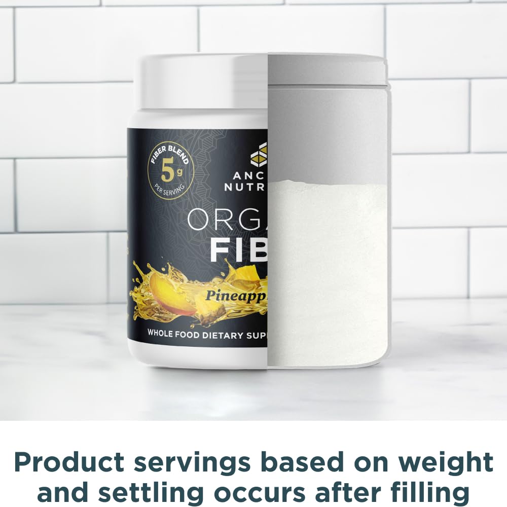 Ancient Nutrition Pineapple Mango cup ready for daily routine