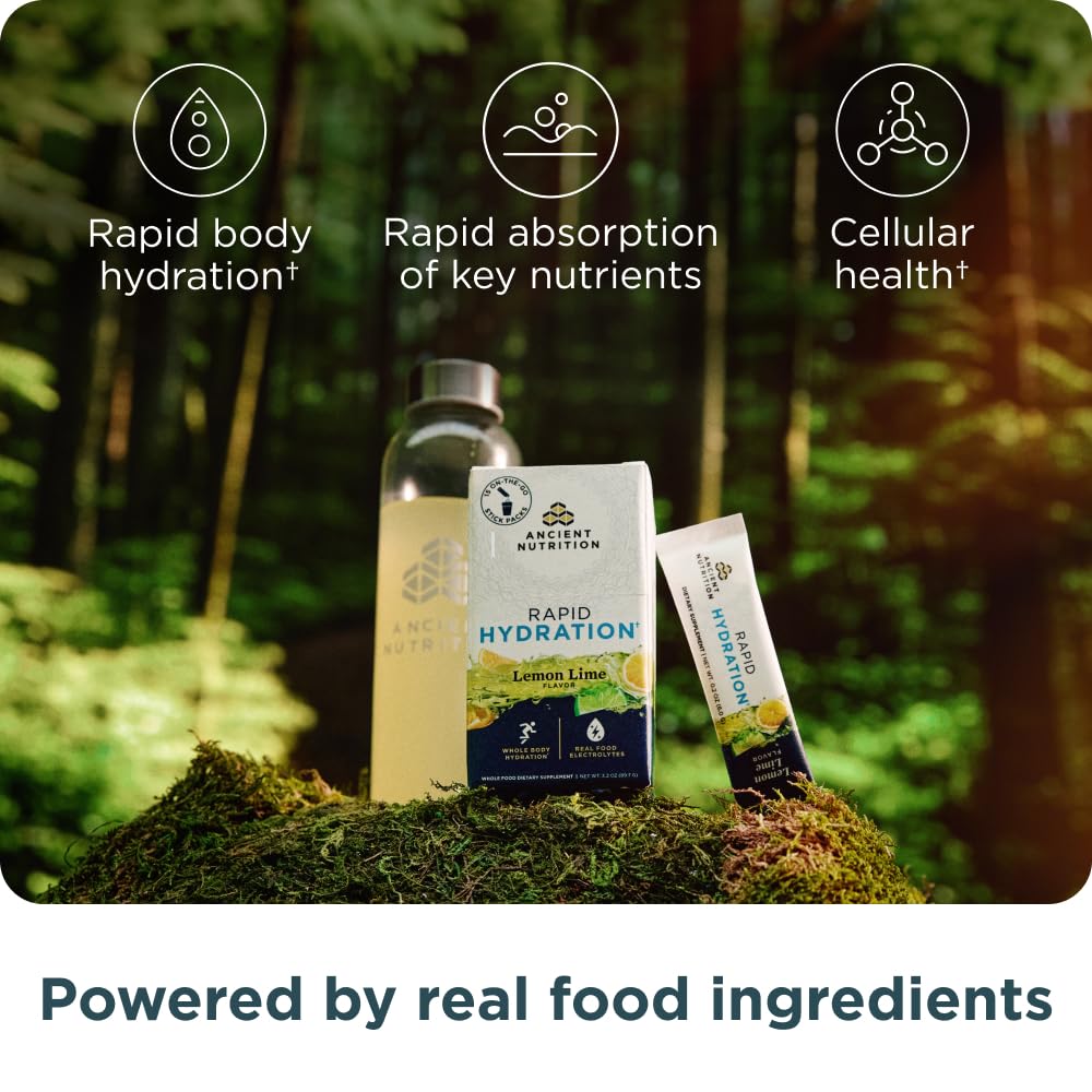 Ancient Nutrition real superfood electrolytes from coconut water and red marine algae