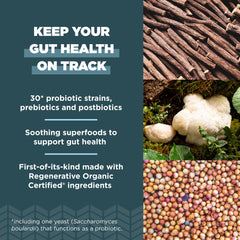 Ancient Nutrition label highlights Regenerative Organic Certified multi-strain blend