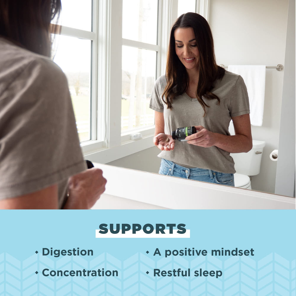 Ancient Nutrition SBO probiotic ingredient label showing soil-based strains for gut balance