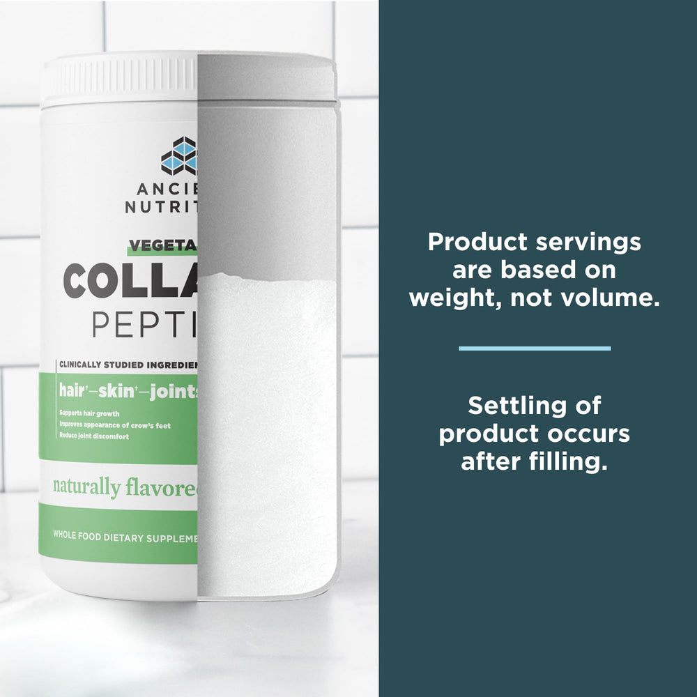 Ancient Nutrition Vegetarian Collagen Smoothie Mixer conveniently boosts protein and flavor in drinks