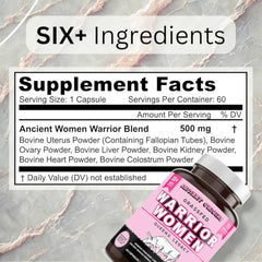 Ancient Origins capsules on white background showing easy daily dosing.