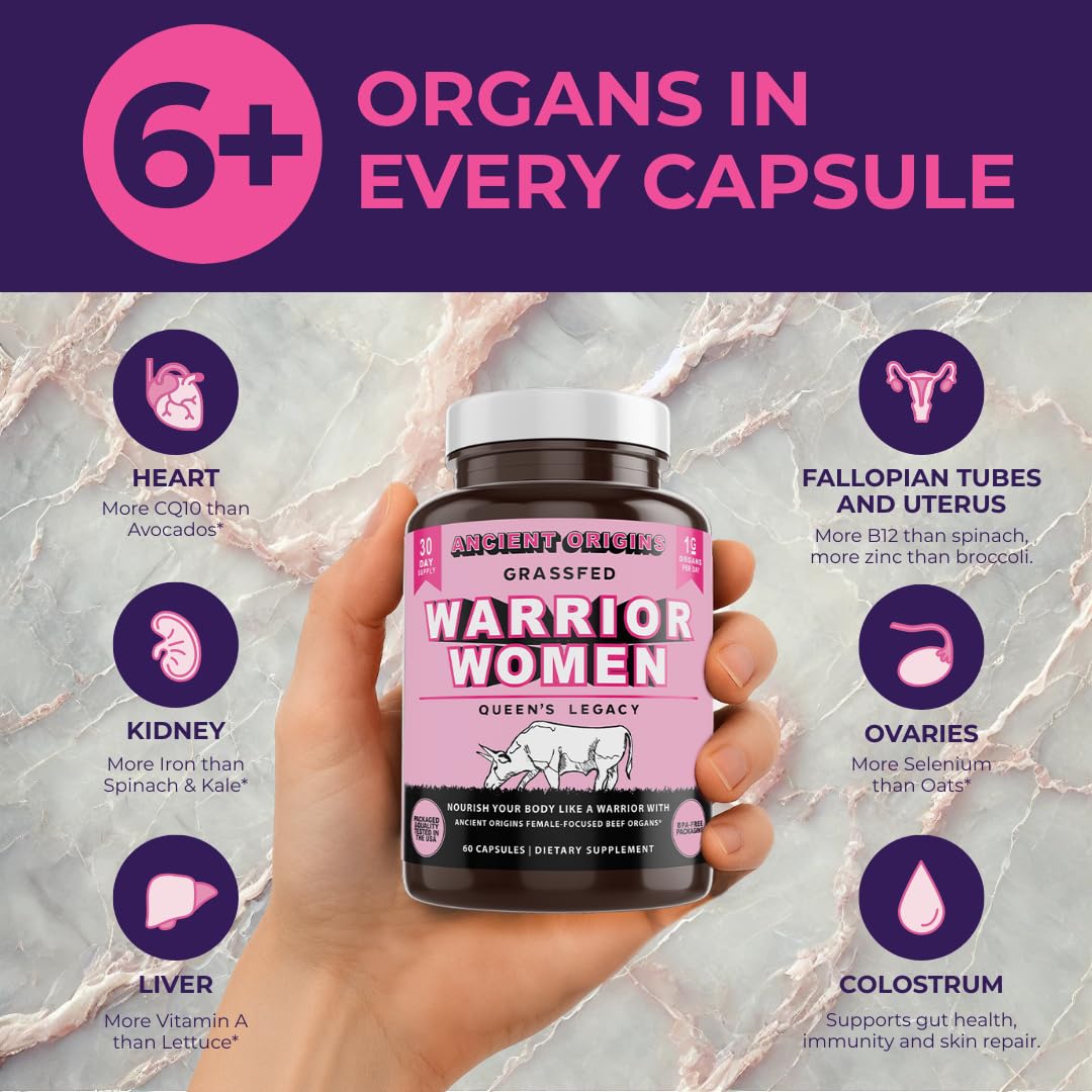 Ancient Origins open bottle with lavender scent suggesting calming routine.