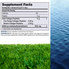 ANDREW LESSMAN collagen peptides with MSM dissolve easily, supporting a smooth internal collagen matrix.