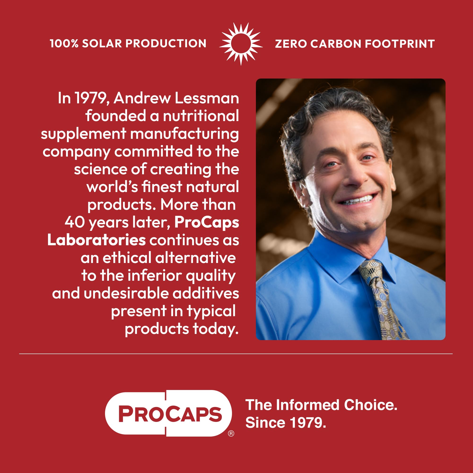 Andrew Lessman logo beside High Potency B-Complex reinforces trusted quality and decades of expertise.
