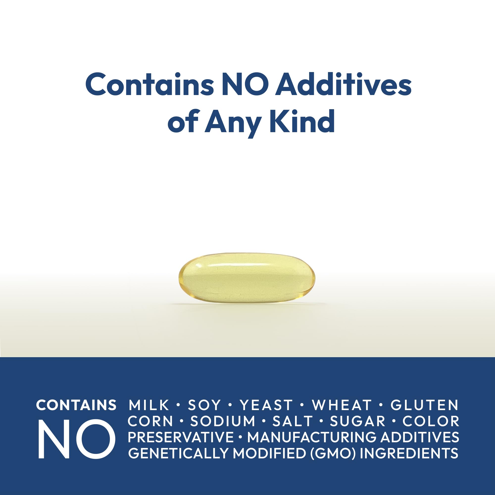DHA/EPA/DPA icons on Andrew Lessman Omega-3 Orange container for cognitive and eye support.