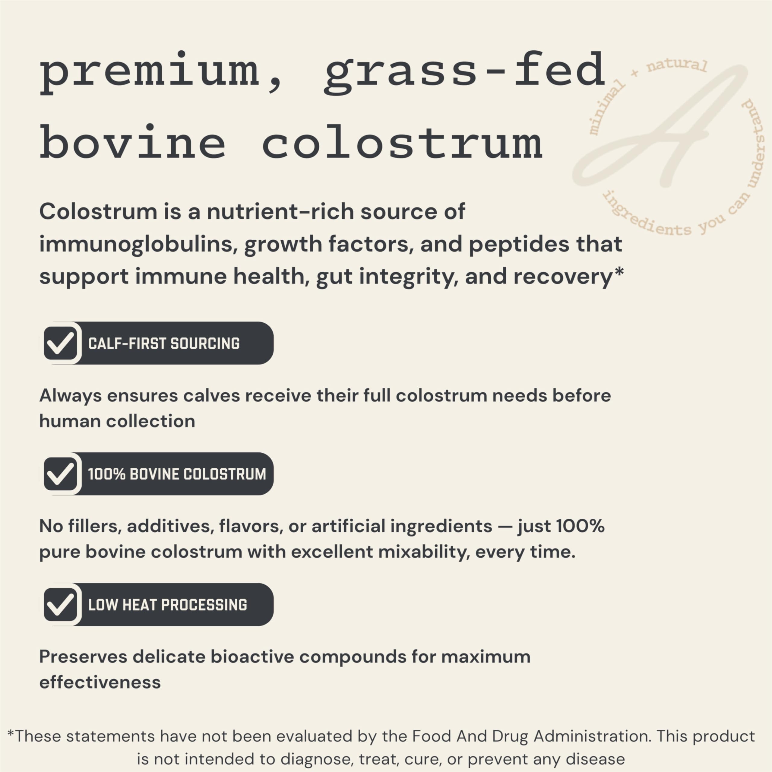 Anea Nutrition Colostrum mixed shake glass ready for daily recovery.