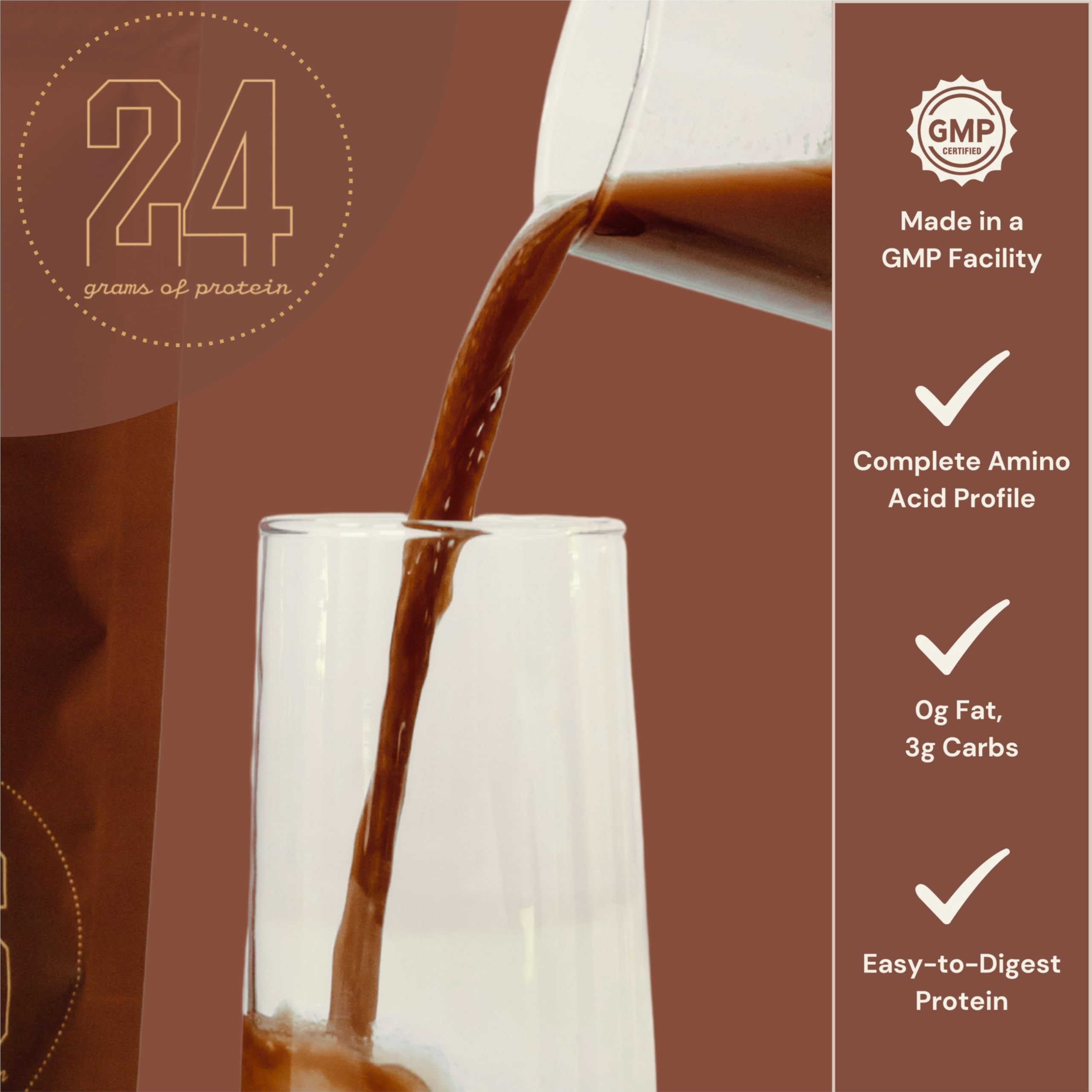 Anea Nutrition Egg White Protein Chocolate baking in batter for versatile use