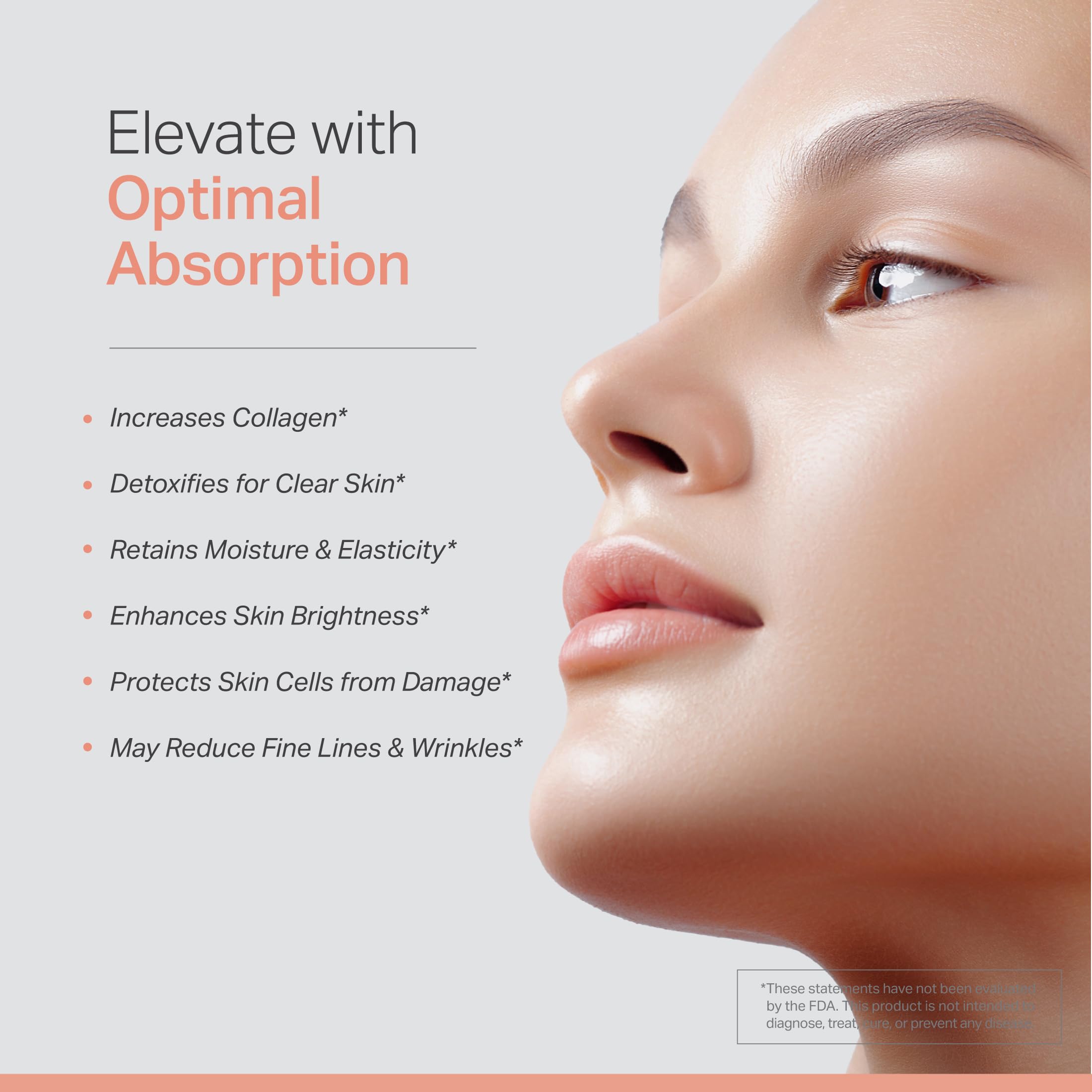Anew Vita Liposomal Vitamin C bottle displaying robust antioxidant protection for skin.