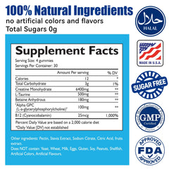 AnFamer vegan sugar-free gummies beside blueberries highlight flavor suitability.