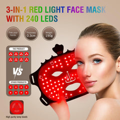 Angauss eye-protection cushions keep light away from the eyes.
