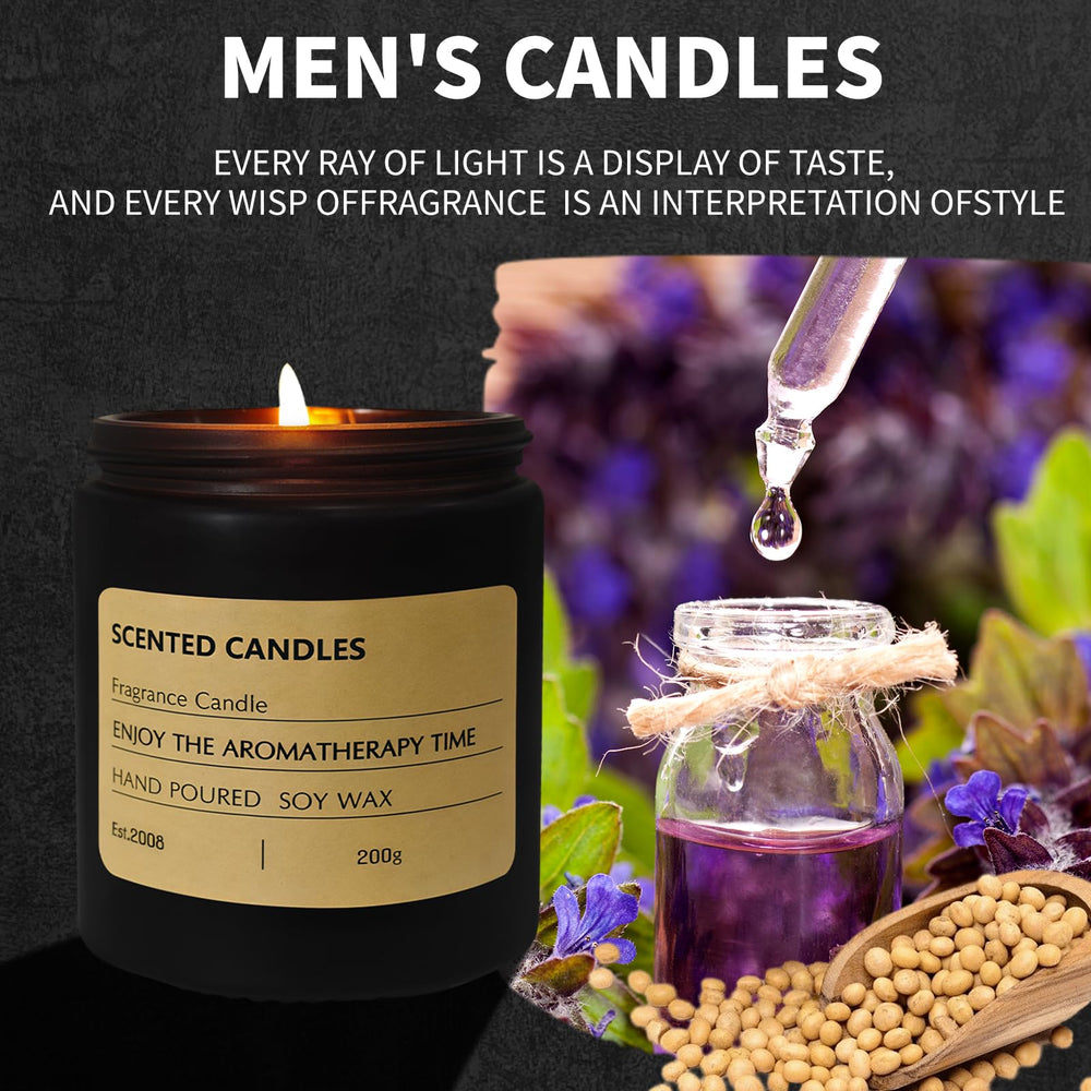 ANGEL RUILA soy wax candle with clean burn and long lasting scent