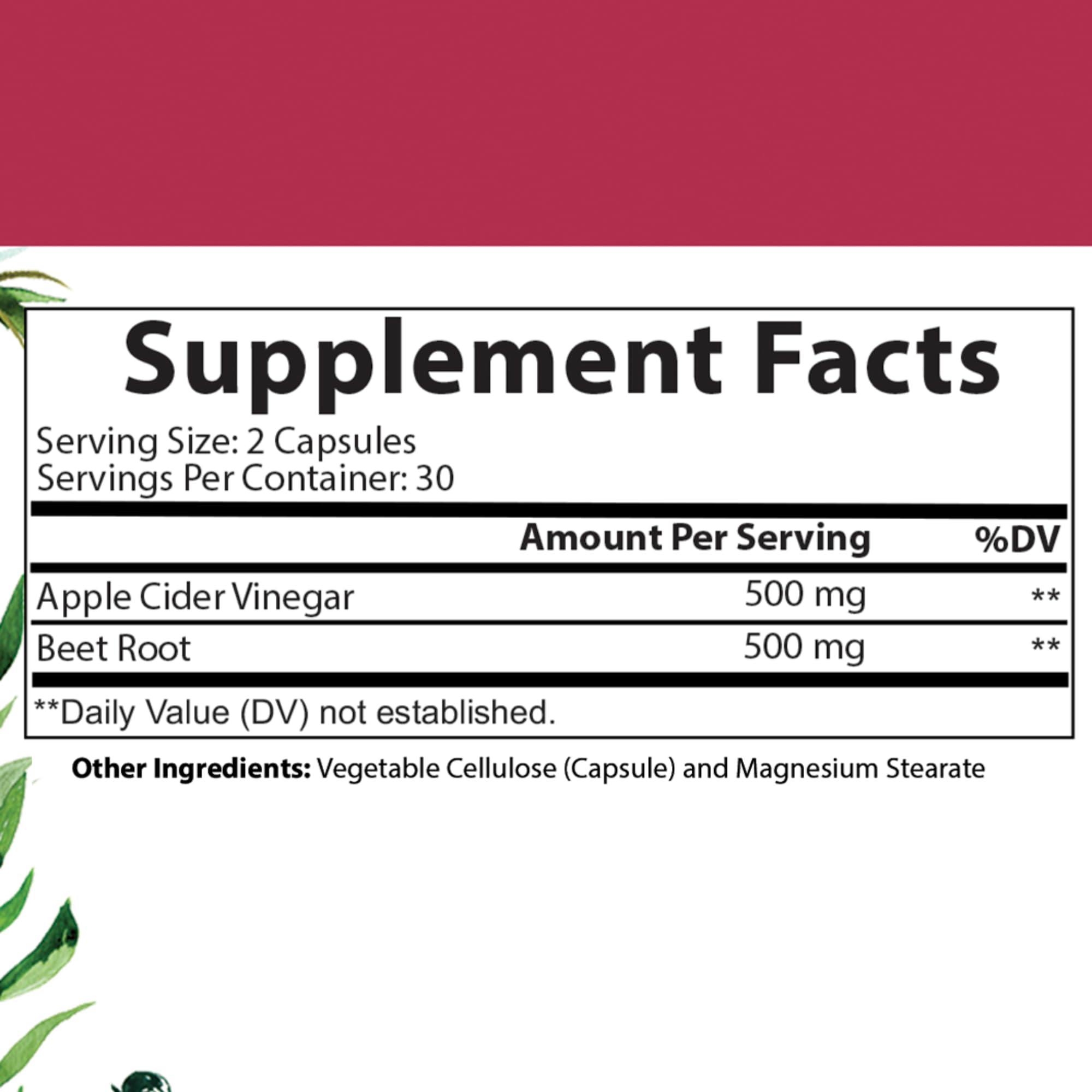 Angry Supplements capsules in hand showing portion size