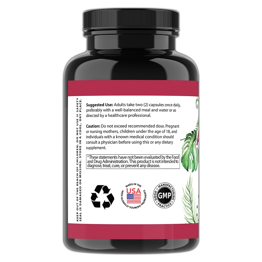 Angry Supplements plant-based ingredients illustration