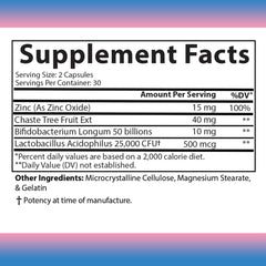 Pretty Probiotics for Women capsules pour for daily beauty and digestive wellness.