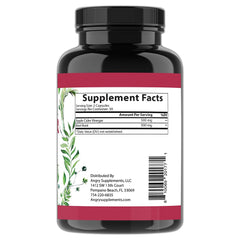 Angry Supplements vegan ACV Beet Capsules closeup of capsules ideal for easy ingestion