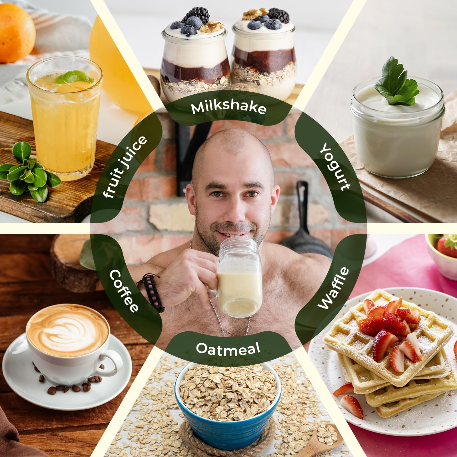 Angtai JN pea protein mixed into oatmeal for a nourishing breakfast.