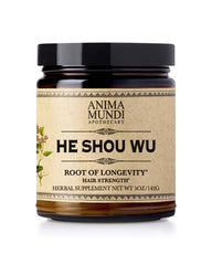 Anima Mundi Apothecary Healthy Hair Vitamins bottle for daily hair vitality support.