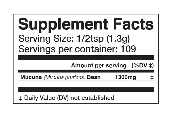 Anima Mundi Mucuna Powder packaging inside showing sustainable packaging