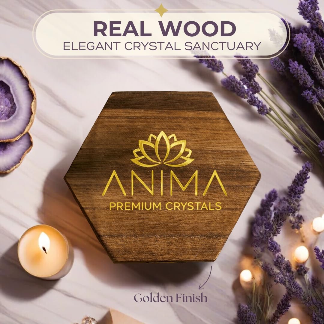 Anima Premium citrine crystals ready to energize focus during tasks and creativity.