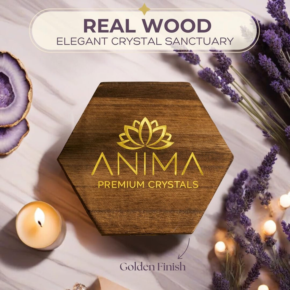 Anima Premium citrine crystals ready to energize focus during tasks and creativity.
