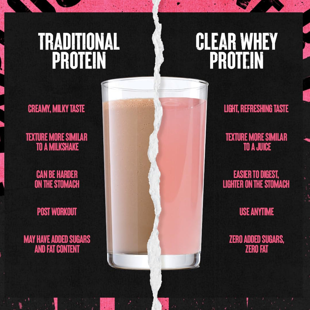 Animal Clear Whey Isolate scoop, convenient serving with 5g BCAAs.