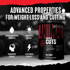Close-up of Animal Cuts daily dose packs for easy convenience.