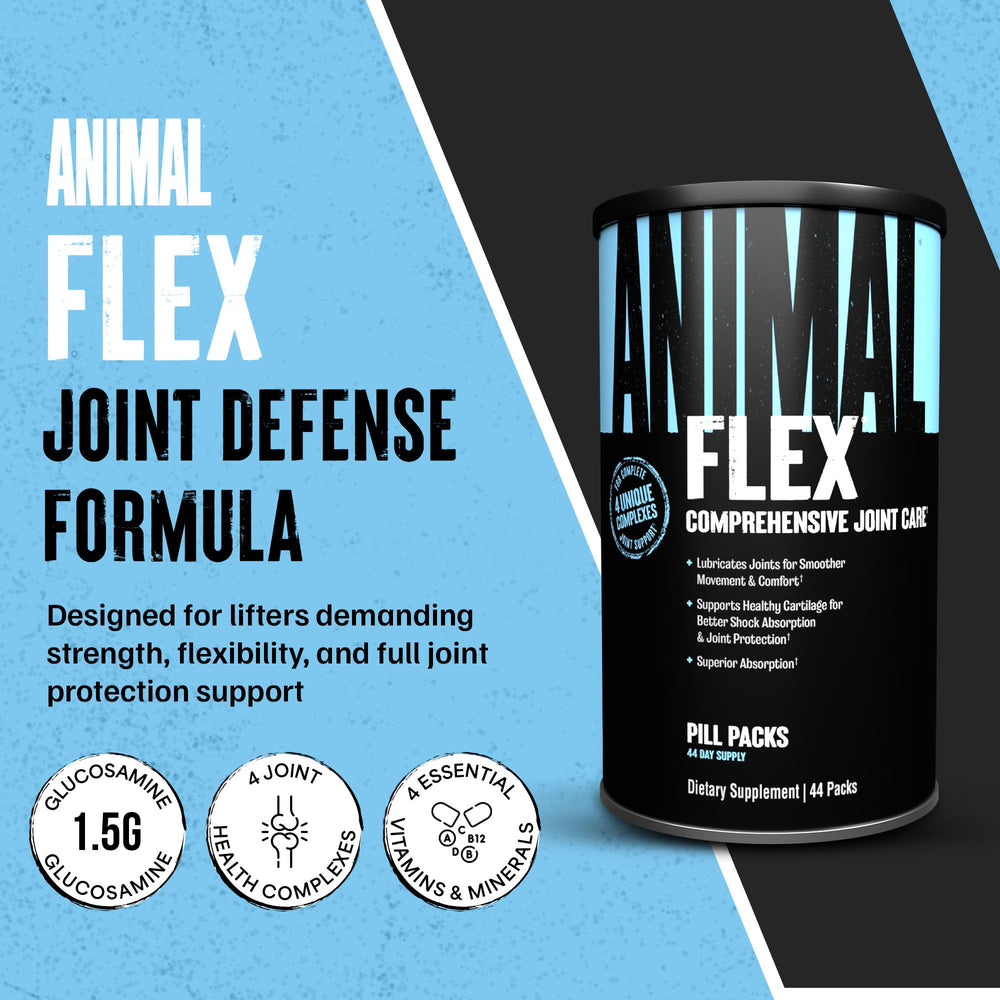 Animal Flex daily dose pack ready for easy supplementation