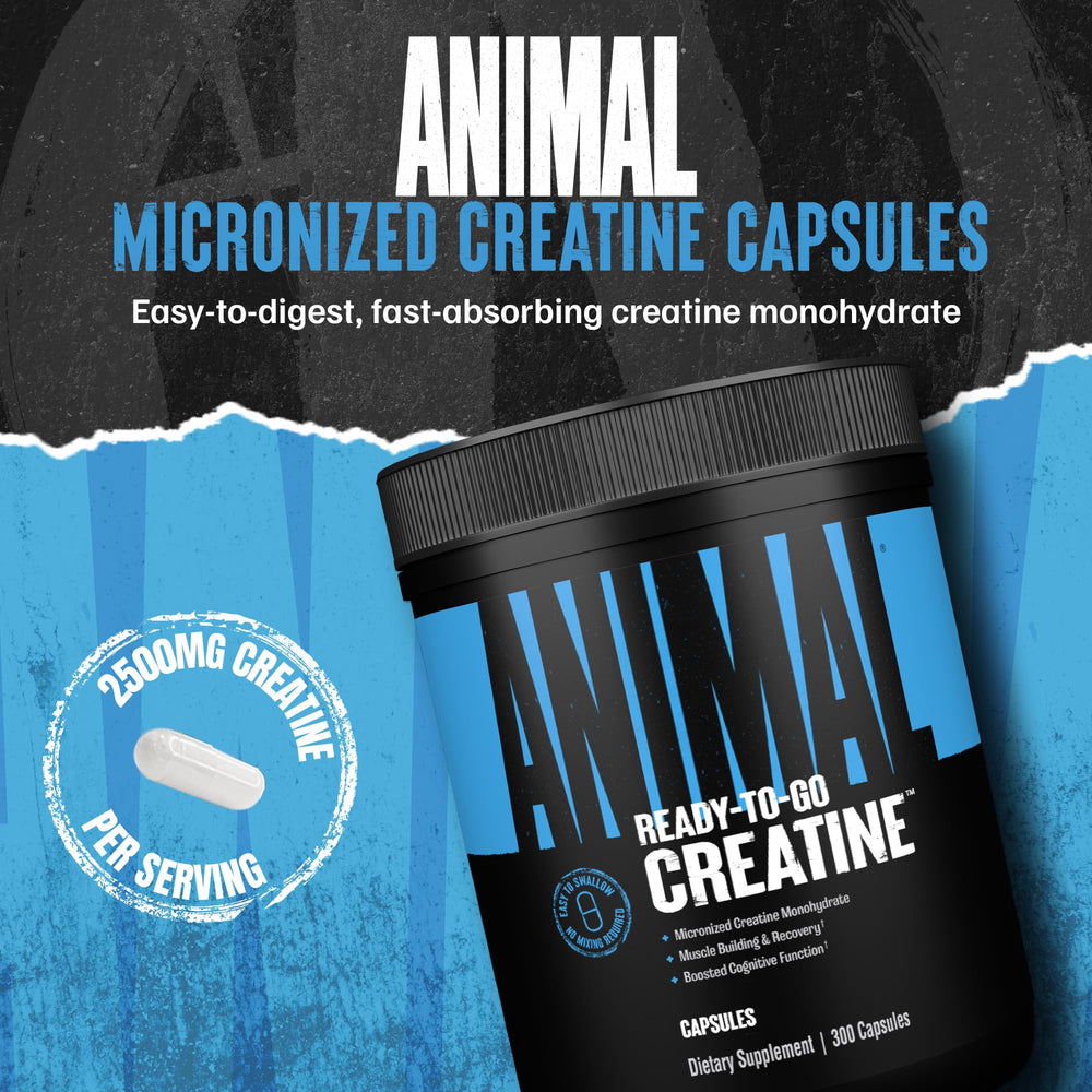 Close-up of Animal packaging signals trusted quality and potency for workouts.