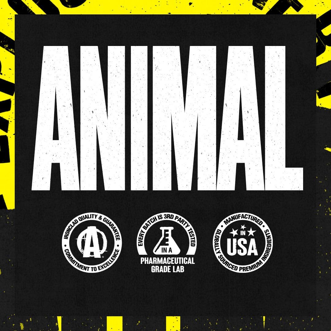 Animal Pak athletic use scenario image suggesting training-ready supplementation