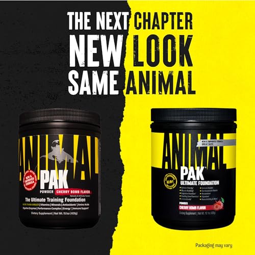 Animal Pak powder tub showing 60 servings for ongoing training support