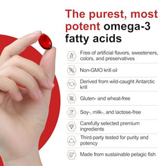 Anisx Astaxanthin antioxidant presence complements krill oil for everyday wellness.