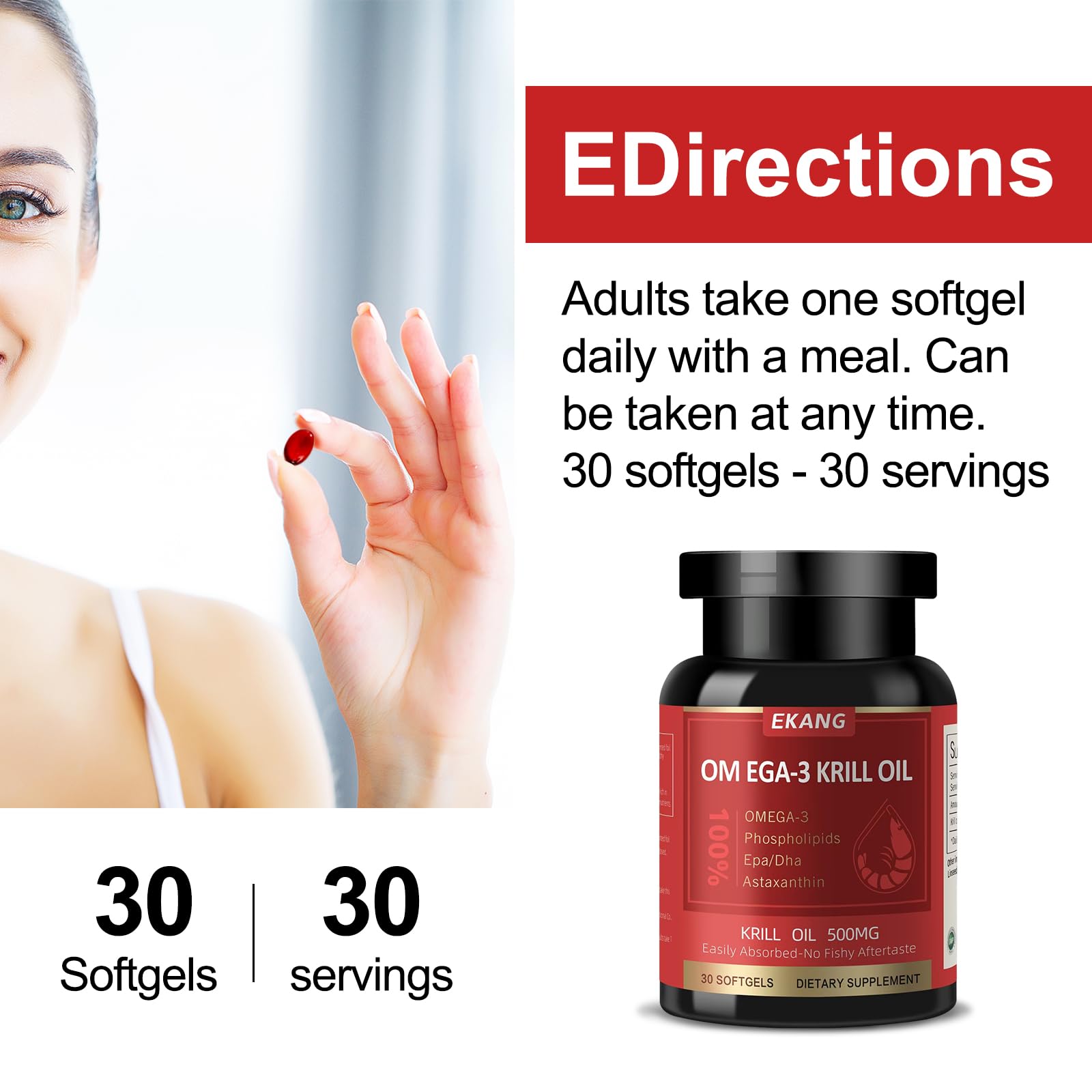 Anisx Softgels in hand illustrate convenient daily brain, heart, and joint support.