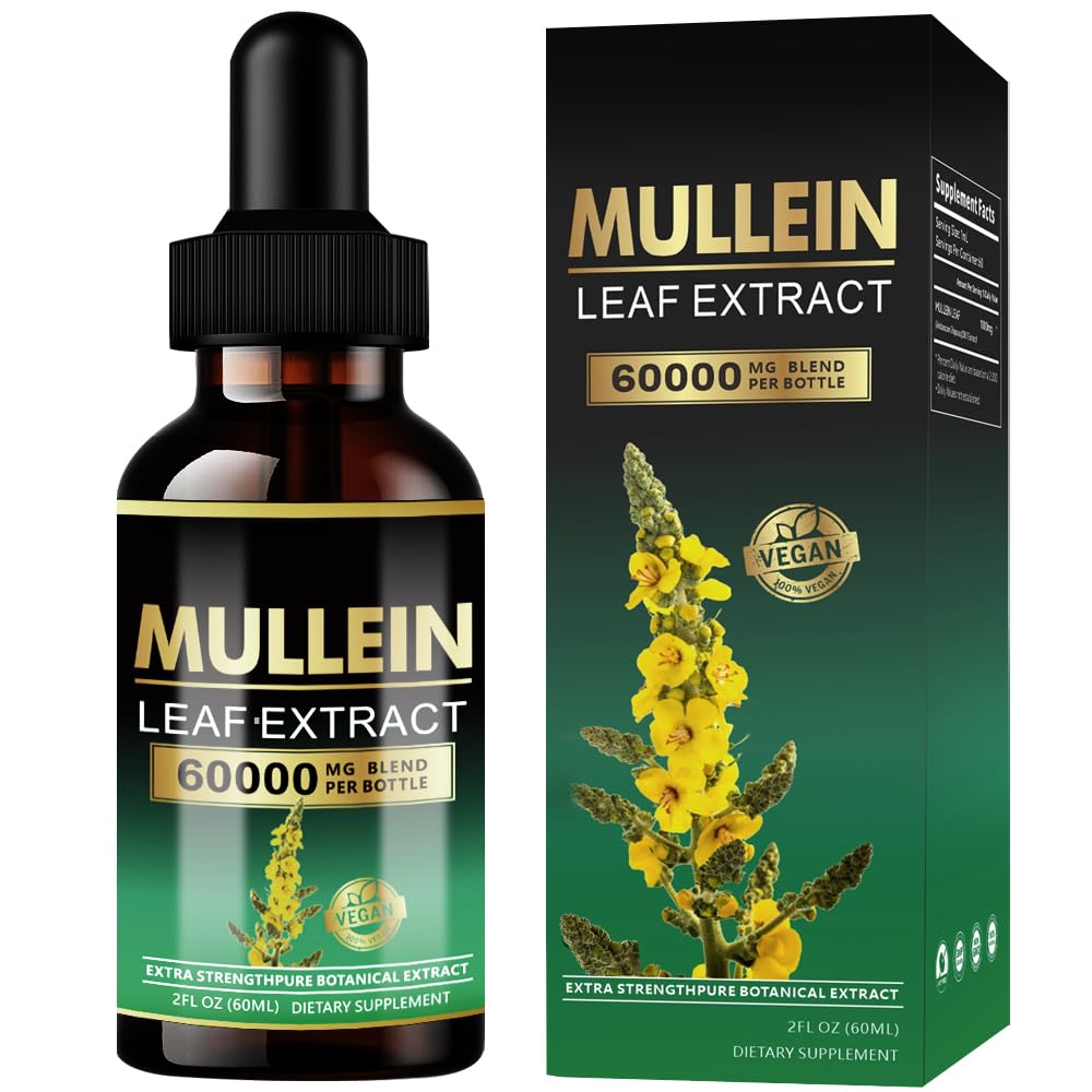 ANKUY Mullein Drops airways image suggesting easier breathing and mucus-clearing benefits