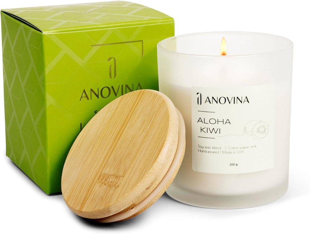 Cozy bedroom atmosphere enhanced by fruit-forward scent.