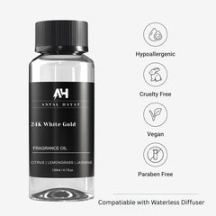 ANTAL HAYAT 24K diffuser aroma profile evokes hotel luxury for calm spaces
