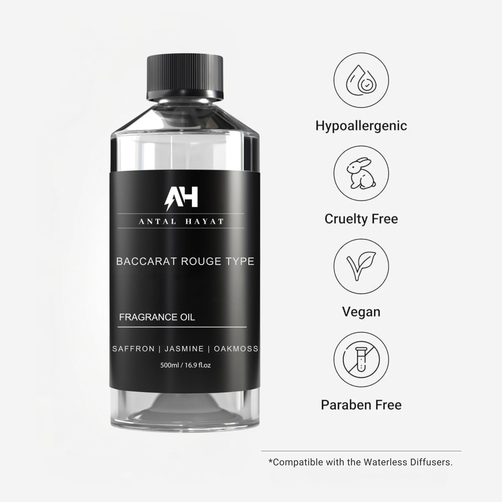 ANTAL HAYAT Baccarat Rouge diffuser oil mist diffusion creates refined ambiance