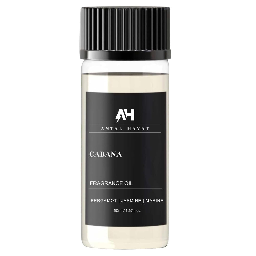 ANTAL HAYAT Cabana diffuser oil bottle, premium luxury scent for the living room ambiance.