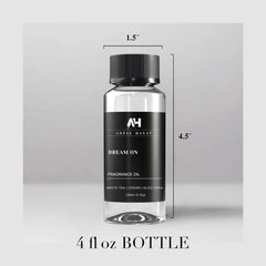 Antal Hayat Dream On glass bottle close-up with elegant design for luxury decor
