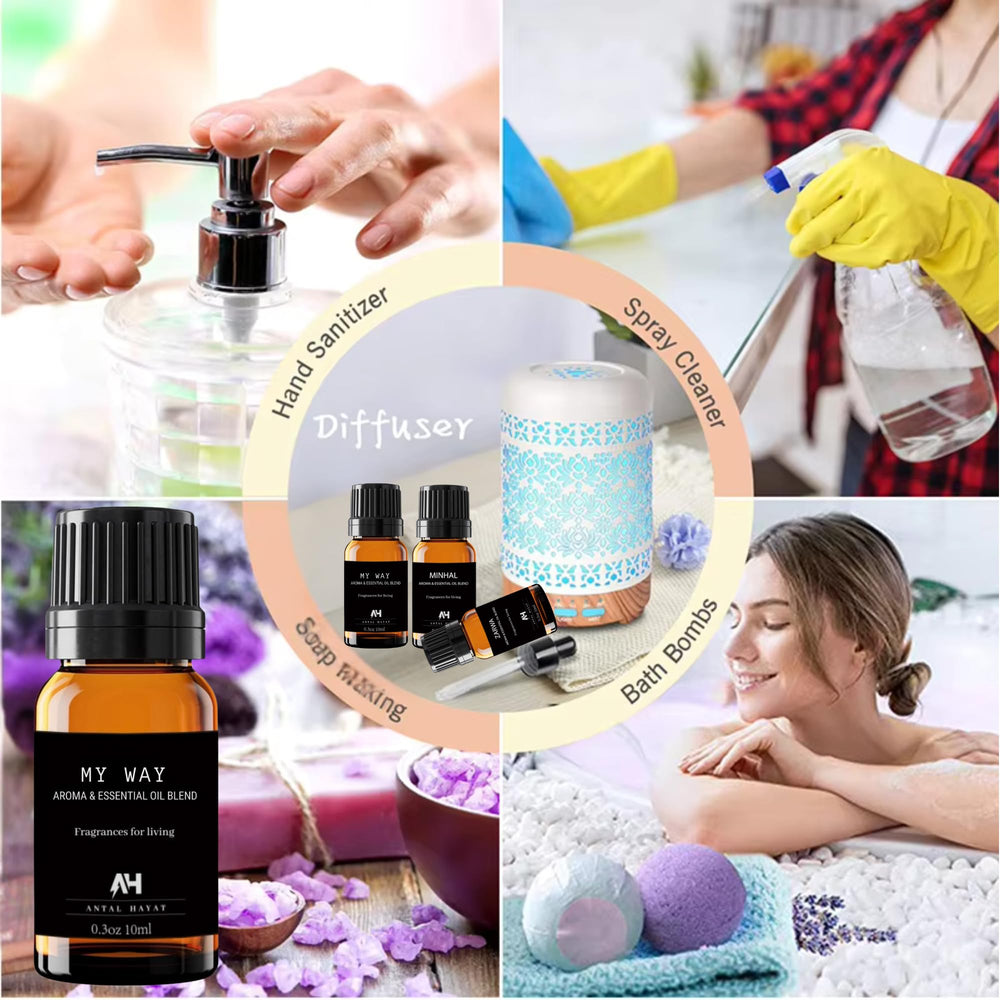 ANTAL HAYAT geranium-note diffuser oil delivers floral brightness for rooms.