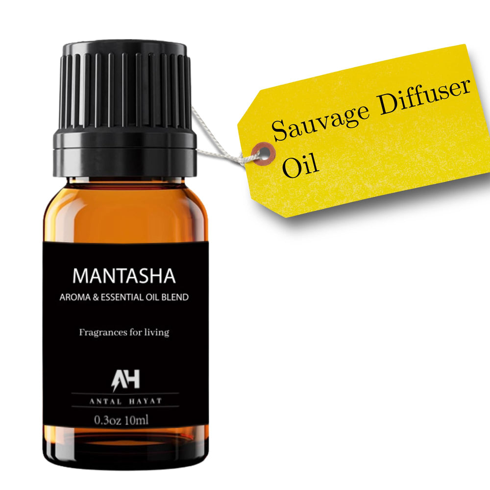 ANTAL HAYAT Mantasha 10ml diffuser oil bottle for portable home scent.
