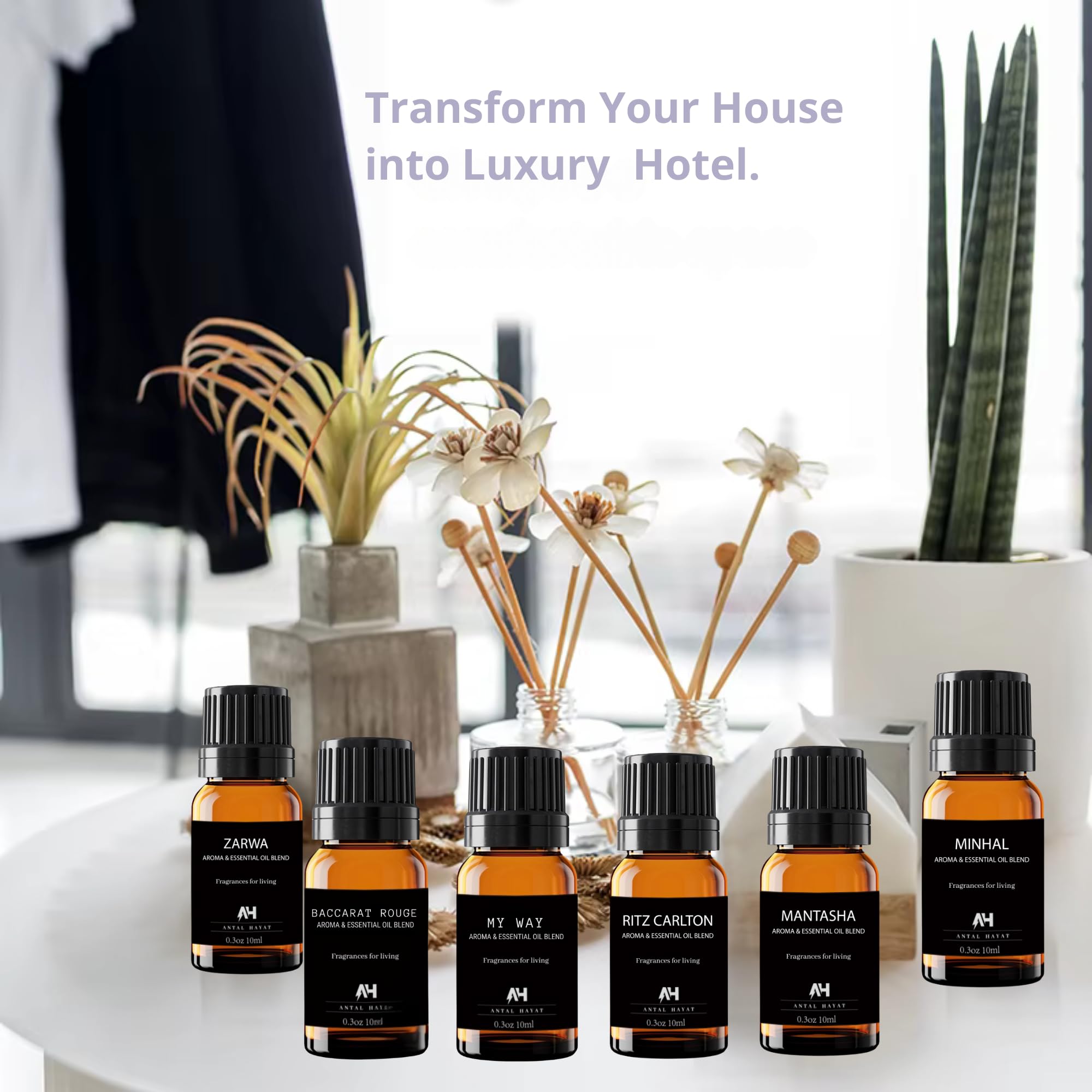 ANTAL HAYAT ultrasonic-compatible diffuser oil ensures steady scent diffusion.