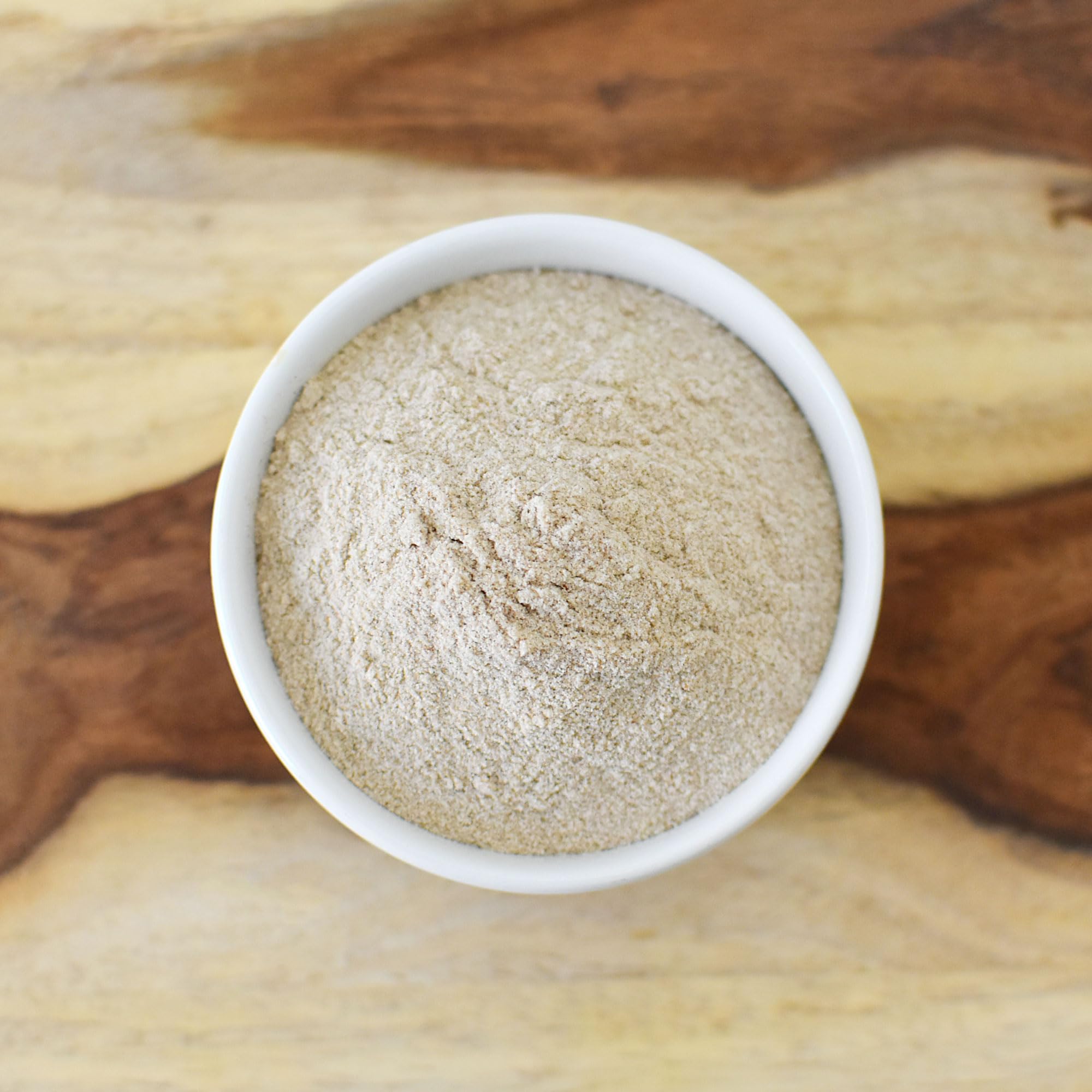 Ingredients label shows organic, vegan, and non-GMO attributes on Anthony's powder.