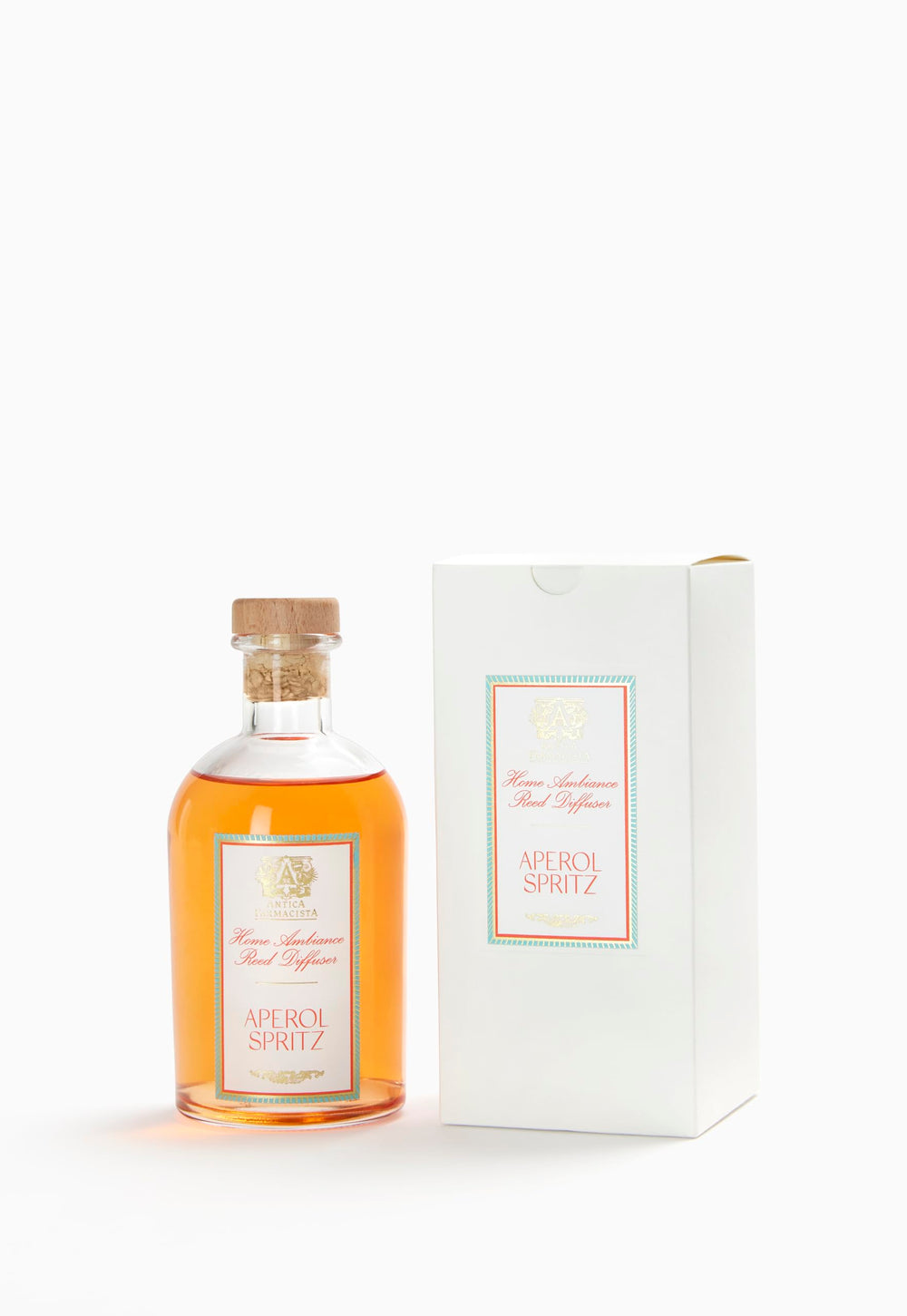 Antica Farmacista Aperol Spritz reed diffuser ready to freshen your room.